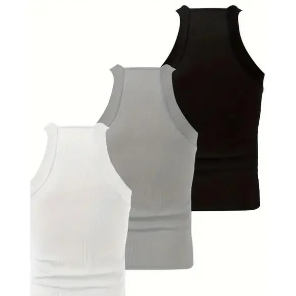 3 Square (G-Unit Style)-(Tank Tops)-(L)-(3 Colors)-(New)-$35 - Picture 2 of 5
